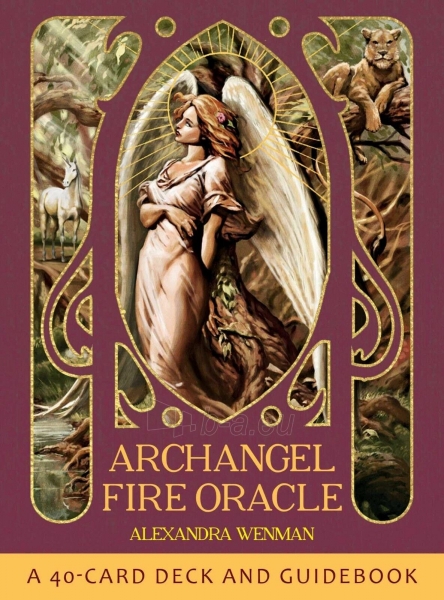 Taro kortos Archangel Fire Oracle kortos Findhorn Press paveikslėlis 3 iš 9