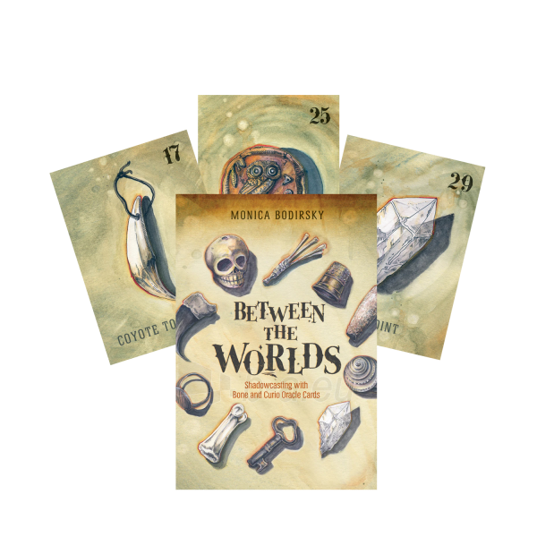 Taro kortos Between the worlds Oracle kortos Schiffer Publishing paveikslėlis 14 iš 14
