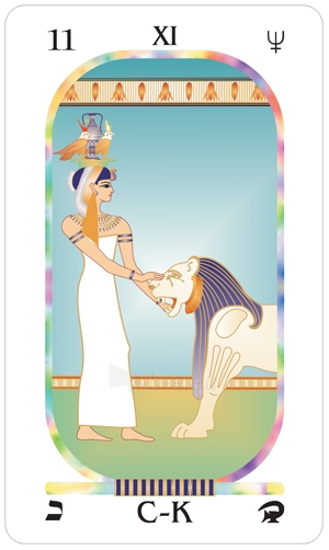 Taro kortos Brotherhood Of Light Egyptian paveikslėlis 4 iš 7