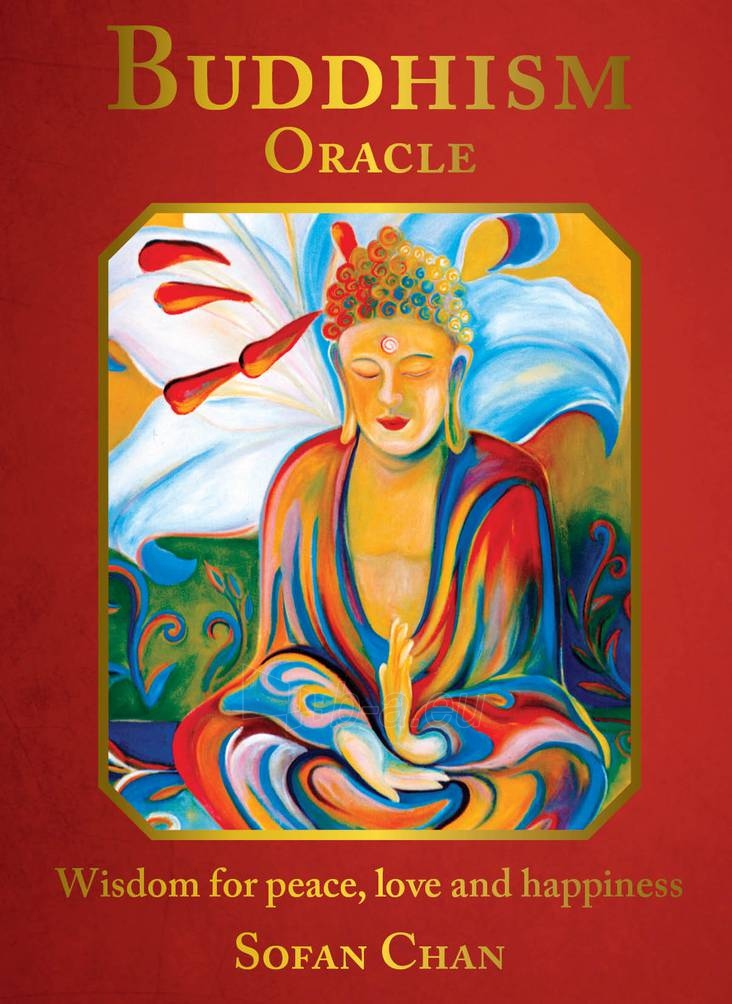 Taro kortos Buddhism Oracle kortos Rockpool Publishing paveikslėlis 2 iš 8