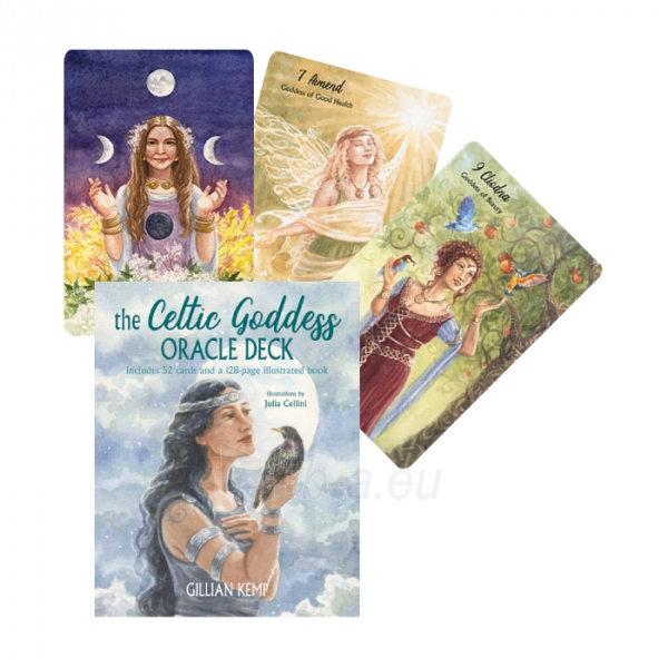 Taro kortos Celtic Goddess Oracle Cico Books paveikslėlis 1 iš 7