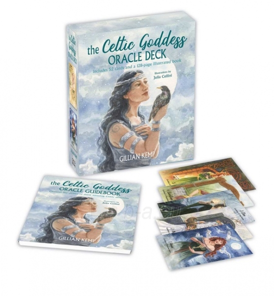 Taro kortos Celtic Goddess Oracle Cico Books paveikslėlis 5 iš 7