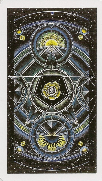 Taro Kortos Cosmic Tarot (Russian edition) paveikslėlis 1 iš 3