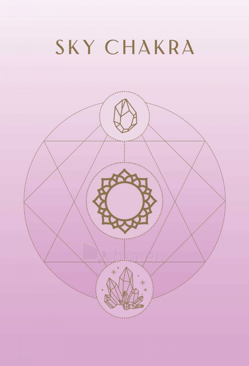 Taro kortos Crystal Healing kortos Insight Editions paveikslėlis 4 iš 9