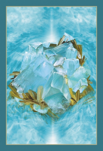 Taro kortos Crystal Oracle Antrasis leidimas Blue Angel paveikslėlis 6 iš 10