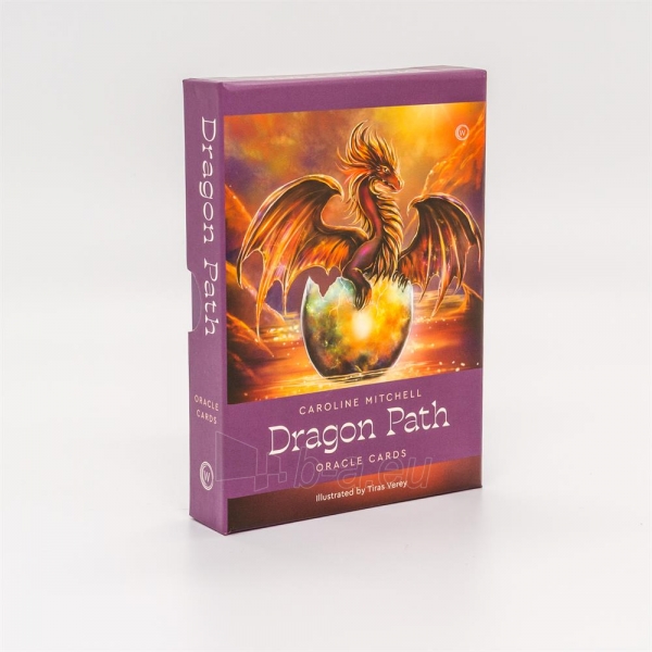 Taro kortos Dragon Path Orakulo Watkins Publishing paveikslėlis 2 iš 8