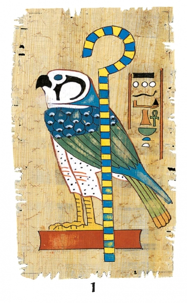 Taro kortos Egyptian tarot mini (new edition) Lo Scarabeo paveikslėlis 11 iš 12