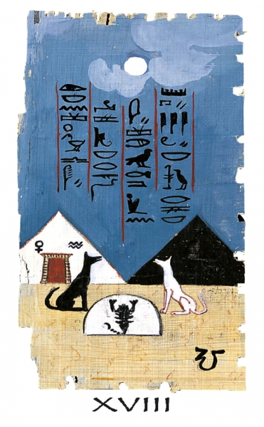 Taro kortos Egyptian tarot mini (new edition) Lo Scarabeo paveikslėlis 10 iš 12