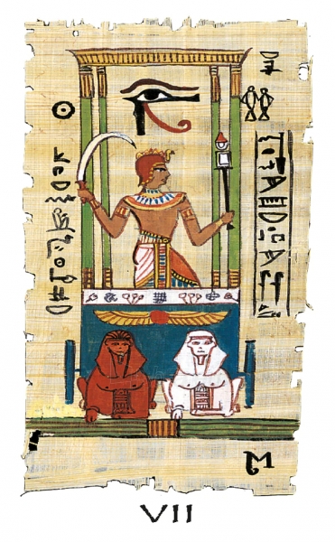 Taro kortos Egyptian tarot mini (new edition) Lo Scarabeo paveikslėlis 3 iš 12