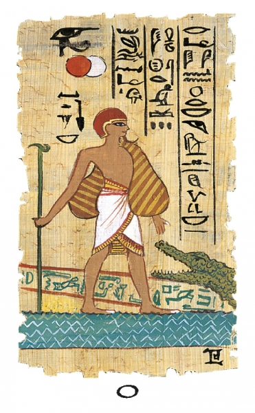 Taro kortos Egyptian tarot mini (new edition) Lo Scarabeo paveikslėlis 2 iš 12