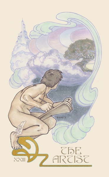 Taro kortos Ethereal Visions: Illuminated paveikslėlis 6 iš 8