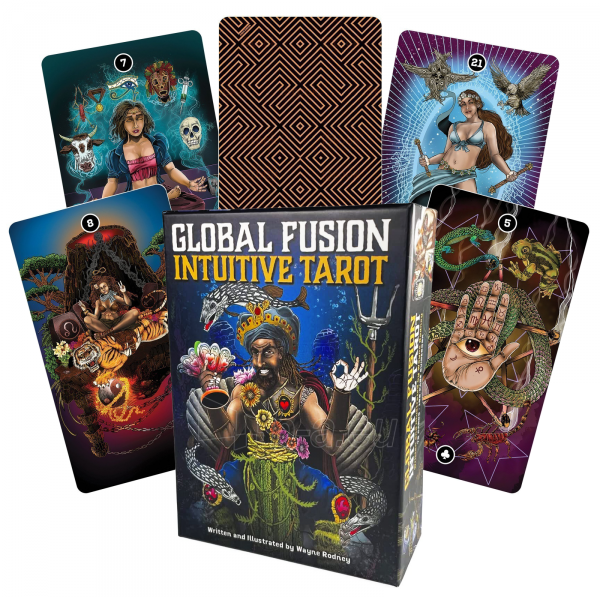 Taro kortos Global Fusion Intuitive Taro kortos Us Games Systems paveikslėlis 1 iš 15
