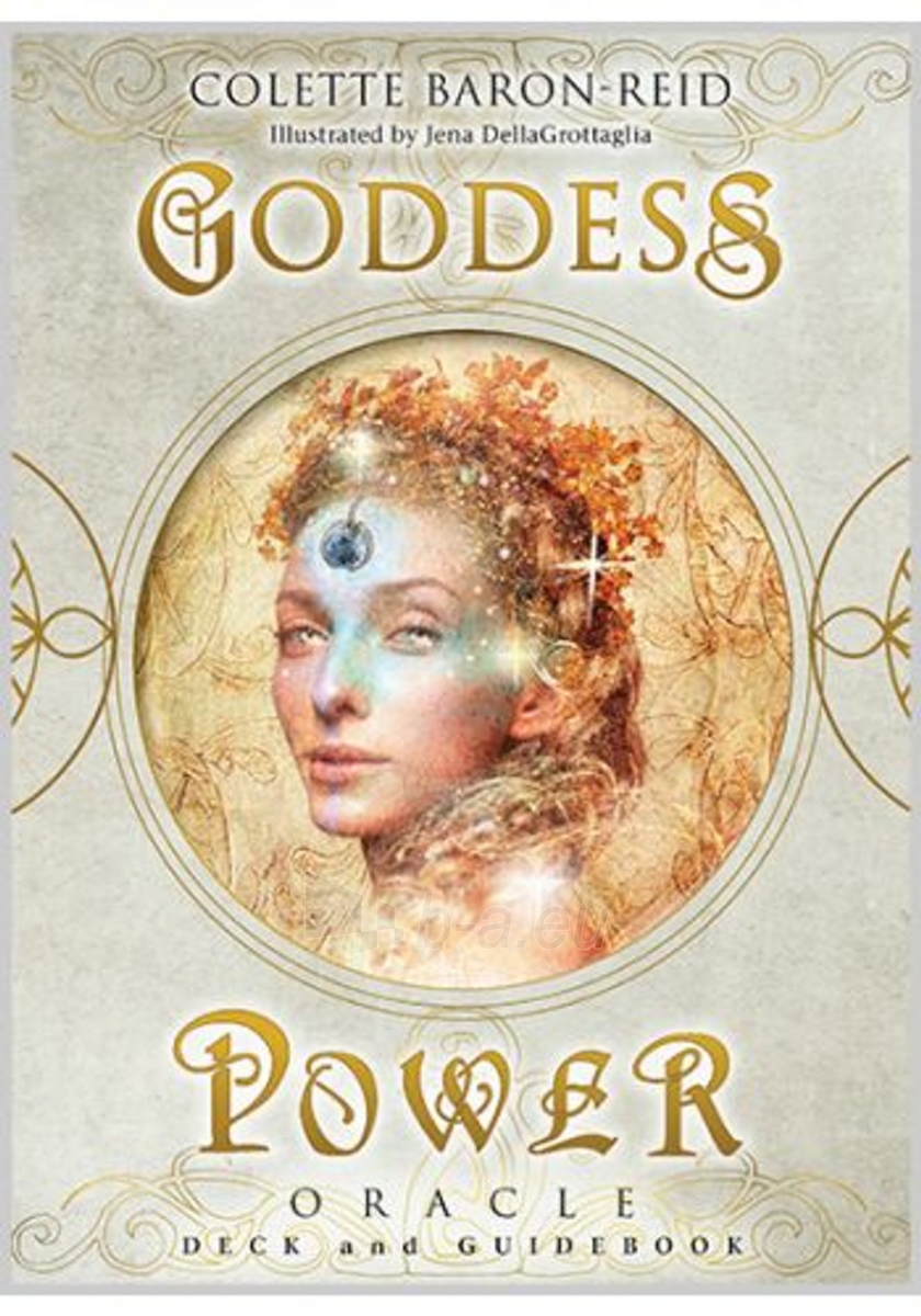 Taro kortos Goddess Power Oracle kortos Hay House paveikslėlis 4 iš 11