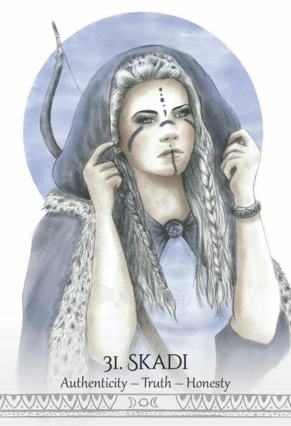 Taro kortos Goddess Spirit Oracle Blue Angel paveikslėlis 10 iš 13
