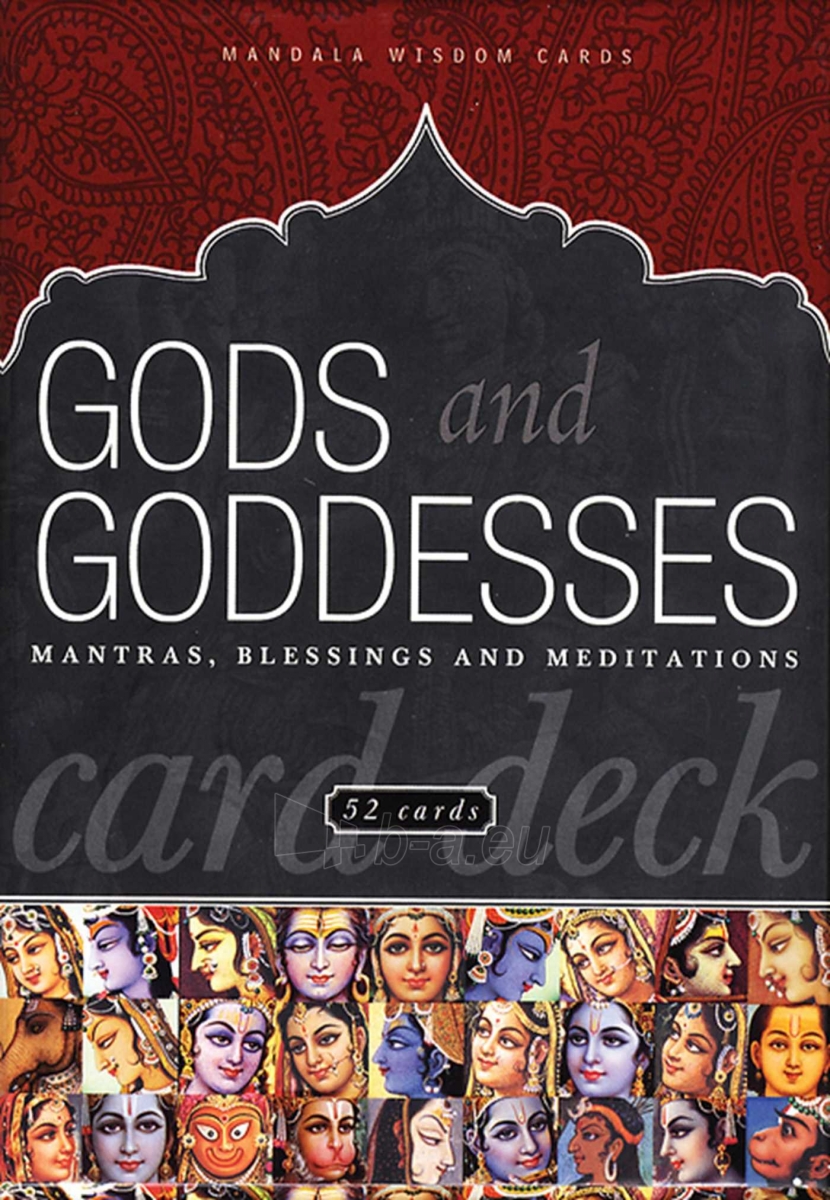 Taro kortos Gods And Goddesses kortos Insight Editions paveikslėlis 2 iš 2