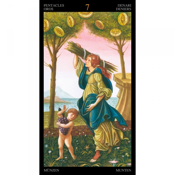 Taro Kortos Golden Botticelli paveikslėlis 2 iš 9