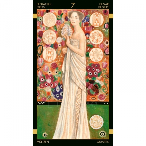 Taro Kortos Golden Tarot Of Klimt paveikslėlis 2 iš 9