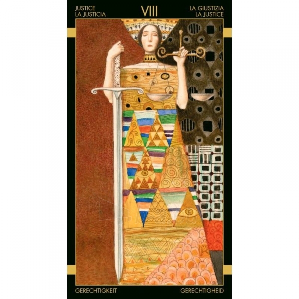 Taro Kortos Golden Tarot Of Klimt paveikslėlis 5 iš 9