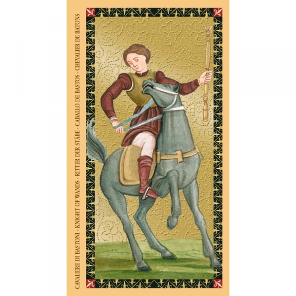 Taro Kortos Golden Tarot Of Renaissance paveikslėlis 2 iš 9