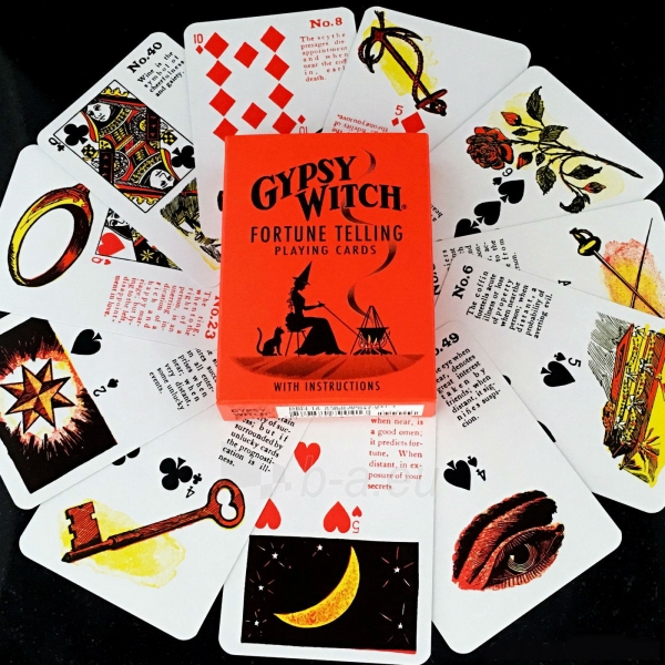 Taro kortos Gypsy Witch paveikslėlis 6 iš 8