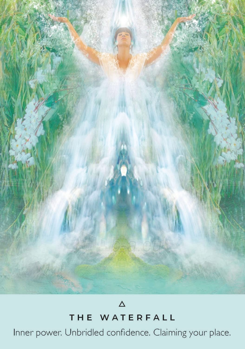 Taro kortos Healing Waters Oracle kortos Hay House paveikslėlis 6 iš 10