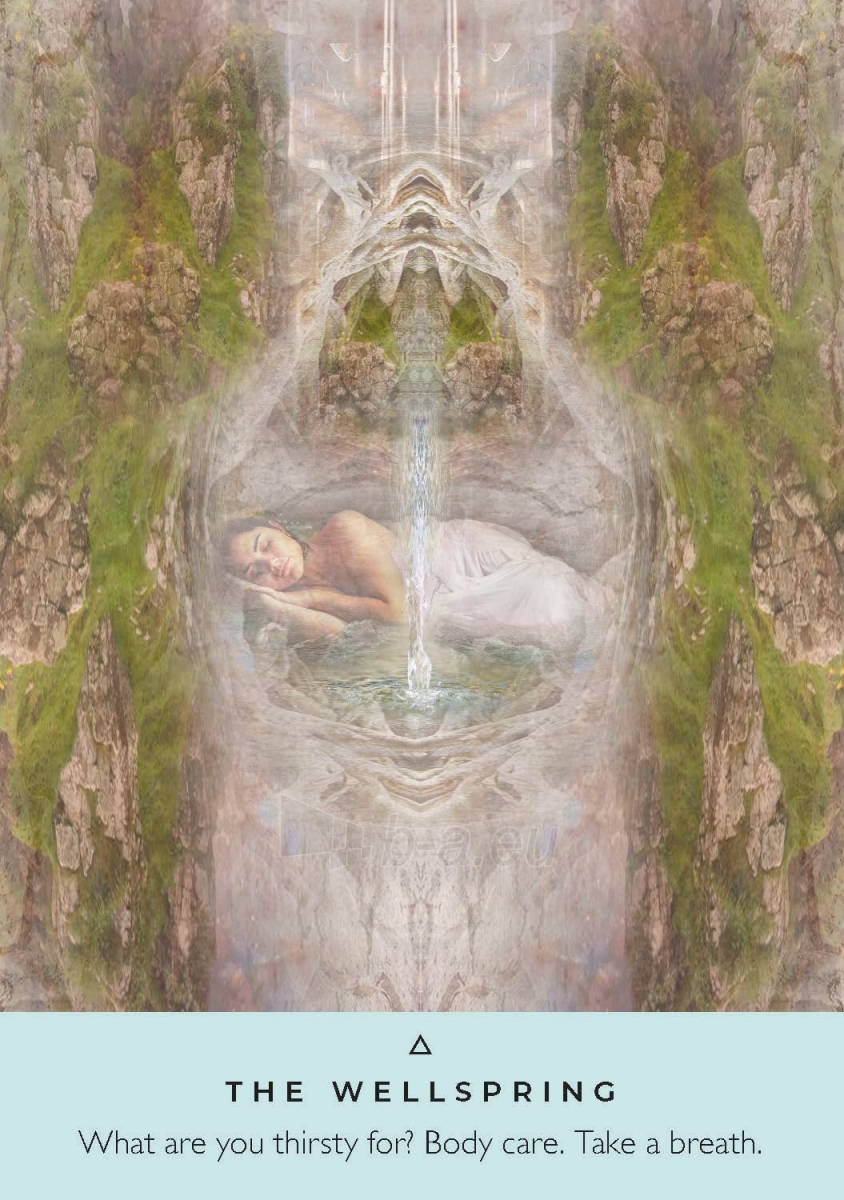 Taro kortos Healing Waters Oracle kortos Hay House paveikslėlis 5 iš 10