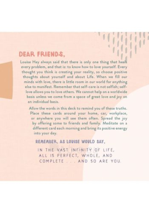 Taro kortos How to Love Yourself afirmacijų kortelės Hay House paveikslėlis 9 iš 11