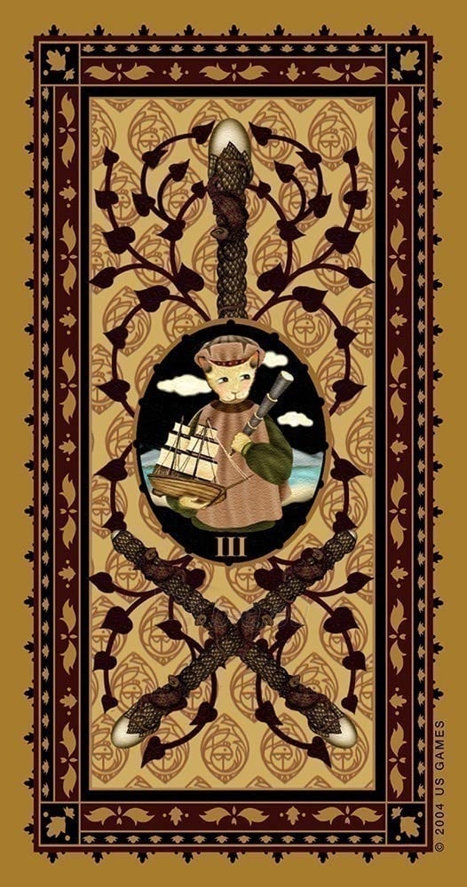 Taro kortos Medieval Cat paveikslėlis 4 iš 10