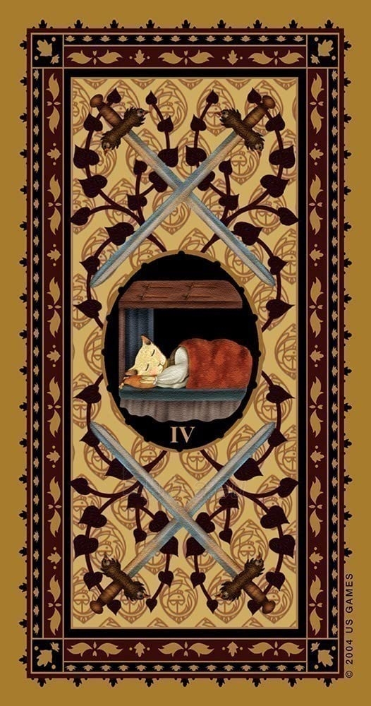 Taro kortos Medieval Cat paveikslėlis 3 iš 10