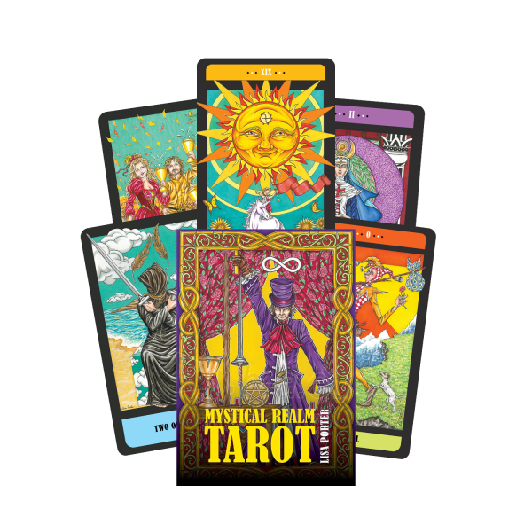 Taro kortos Mystical realm Taro kortos paveikslėlis 8 iš 9
