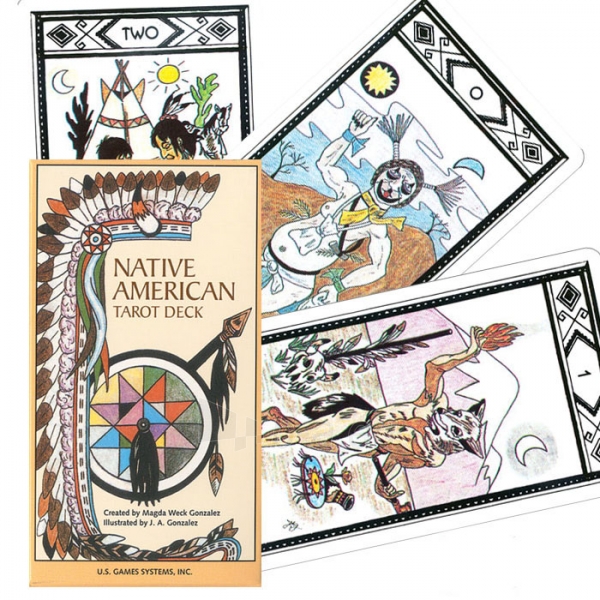 Taro kortos Native American paveikslėlis 1 iš 10