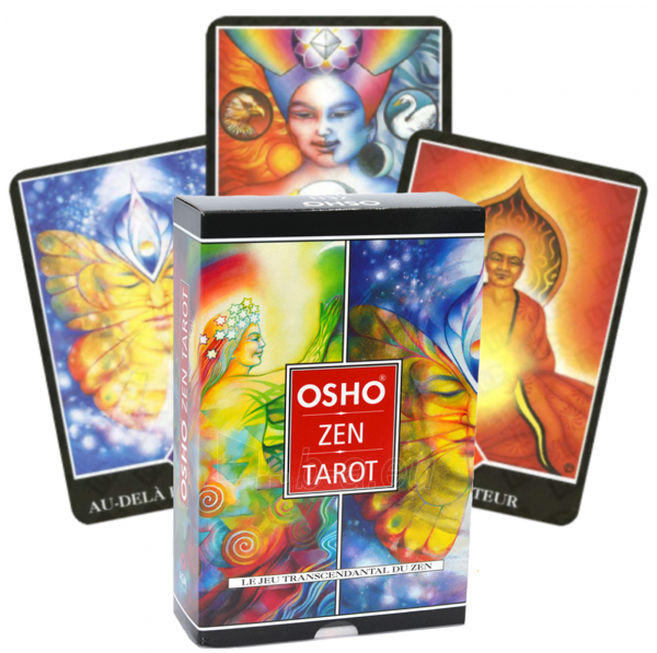 Taro kortos Osho Zen Tarot French Edition AGM paveikslėlis 1 iš 8