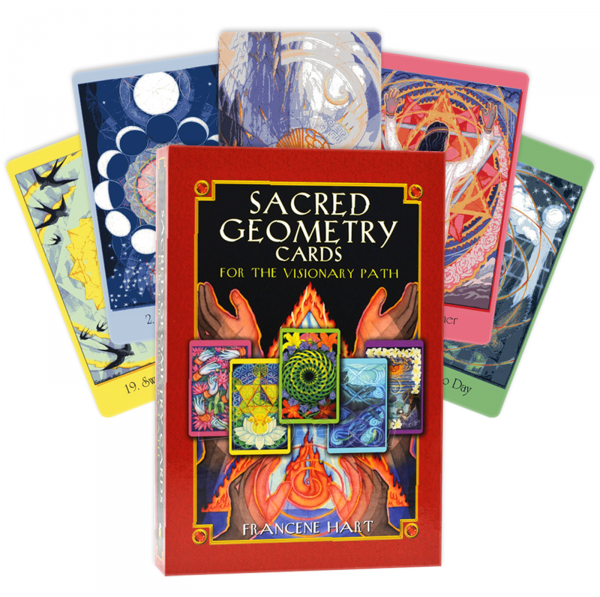 Taro kortos Sacred Geometry kortos For The Visionary Path Bear & Company paveikslėlis 1 iš 9