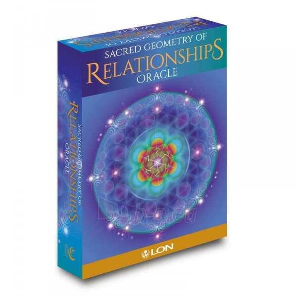 Taro kortos Sacred Geometry Of Relationships Oracle Beyond Words paveikslėlis 2 iš 4