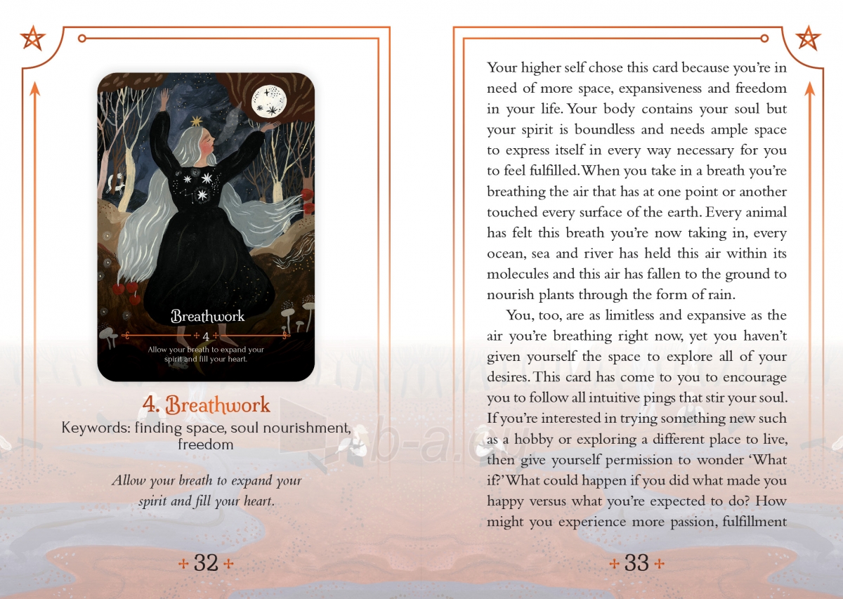 Taro kortos Seasons of the Witch Mabon Oracle kortos Rockpool Publishing paveikslėlis 2 iš 9