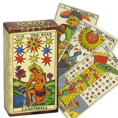 Taro kortos Spanish Tarot Espanol Paveikslėlis 1 iš 6 251010000281