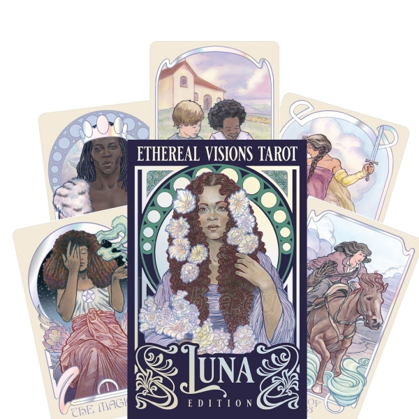 Taro kortos Taro kortos Ethereal Visions Tarot: Luna Edition paveikslėlis 1 iš 15