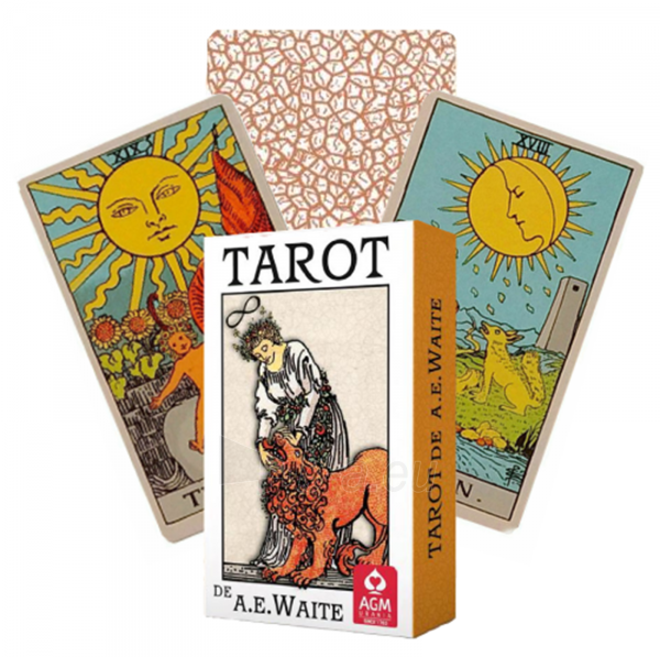 Taro kortos Tarot De Ae Waite Premium Standard Spanish Edition AGM paveikslėlis 1 iš 4