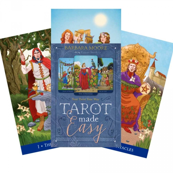 Taro Kortos Tarot Made Easy paveikslėlis 1 iš 7