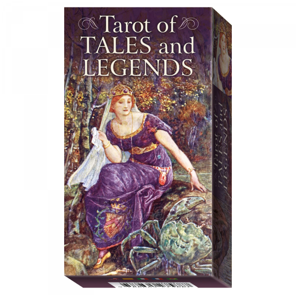 Taro kortos Tarot of Tales and Legends kortos Lo Scarabeo paveikslėlis 5 iš 9