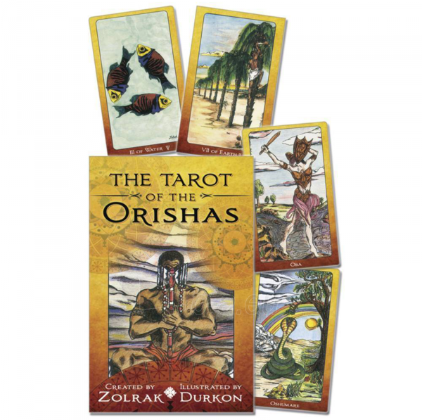 Taro kortos Tarot of the Orishas kortos Llewellyn paveikslėlis 5 iš 5