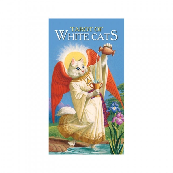 Taro Kortos Tarot Of White Cats paveikslėlis 1 iš 10