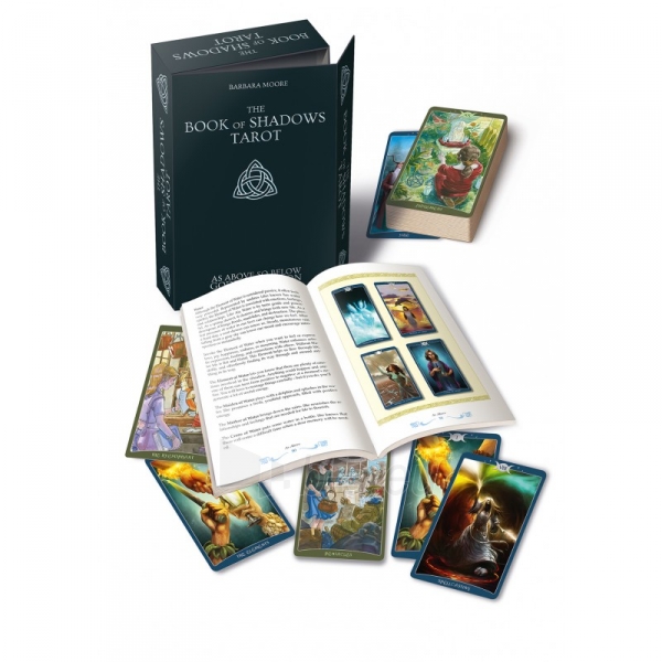 Taro Kortos The Book Of Shadows Tarot Complete Edition Set paveikslėlis 1 iš 2