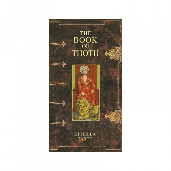 Taro Kortos The Book Of Thoth Eteilla paveikslėlis 1 iš 9
