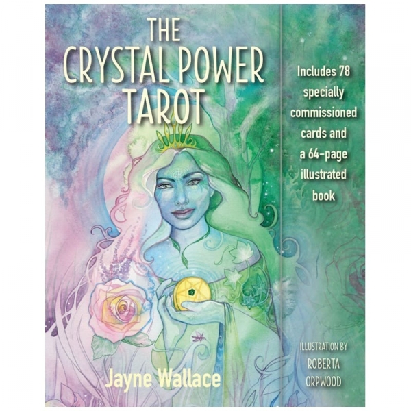 Taro kortos The Crystal Power Taro kortų ir knygos rinkinys Cico Books paveikslėlis 2 iš 8