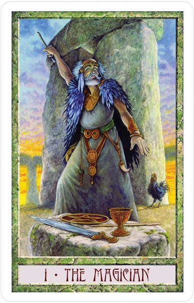 Taro kortos The Druidcraft Tarot paveikslėlis 3 iš 8
