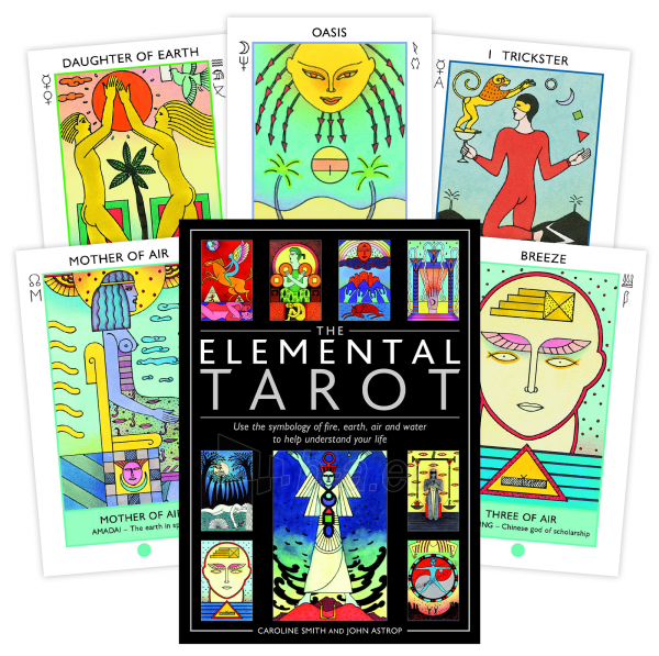 Taro kortos The Elemental Welbeck Publishing paveikslėlis 1 iš 11