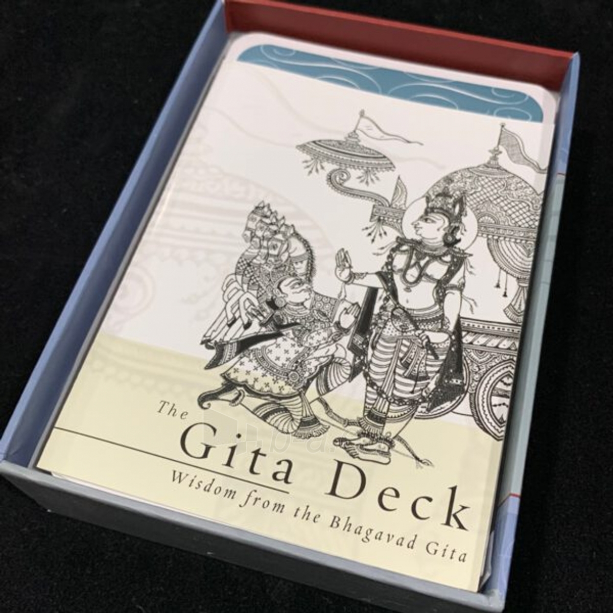 Taro kortos The Gita Inspirational kortos Insight Editions paveikslėlis 3 iš 4