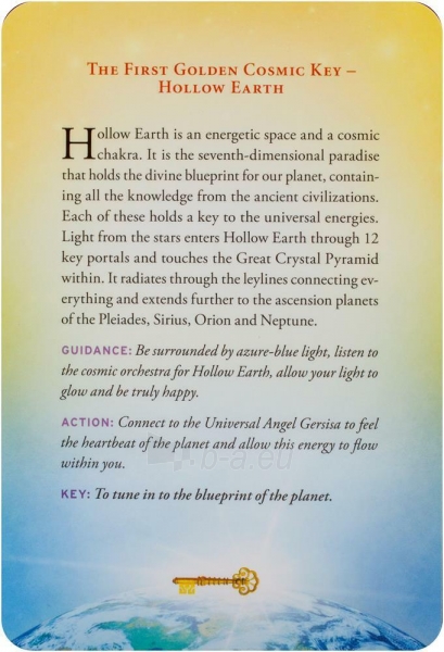 Taro kortos The Keys To The Universe kortos Findhorn Press paveikslėlis 3 iš 8