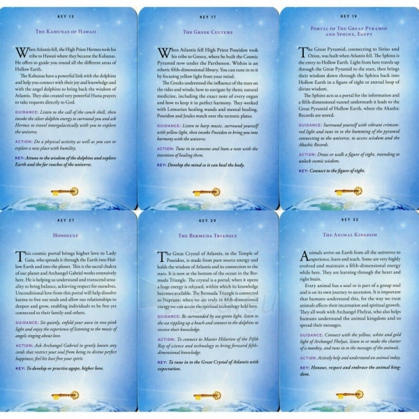 Taro kortos The Keys To The Universe kortos Findhorn Press paveikslėlis 7 iš 8